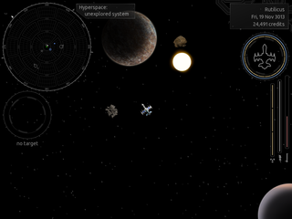 space exploration and combat game