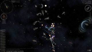 space exploration and combat game