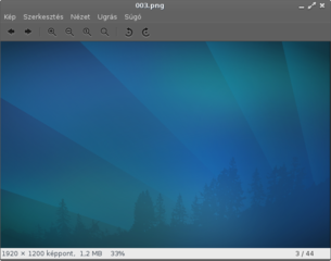 Eye of GNOME graphics viewer program