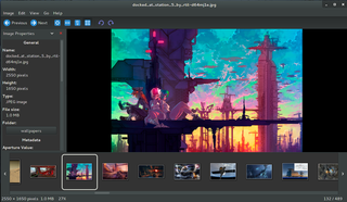 Eye of GNOME graphics viewer program