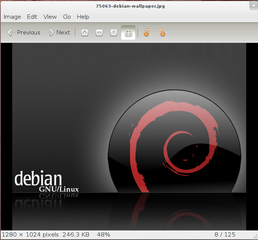 Eye of GNOME graphics viewer program