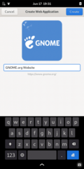 Mobian on PinePhone with Phosh