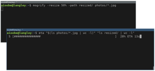 Utility for monitoring ETA and progress of an arbitrary process