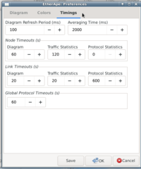 Preferences - Timings