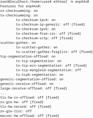display or change Ethernet device settings
