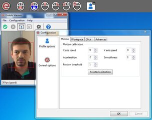 camera based mouse emulator