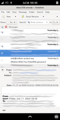 Mobian on PinePhone with Phosh