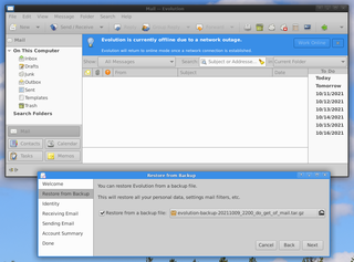 groupware suite with mail client and organizer