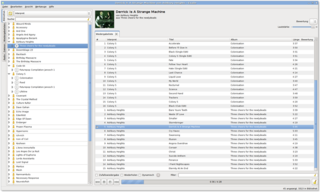 Music player with a simple interface and powerful capabilities