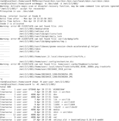 recover deleted files from ext3 or ext4 partitions