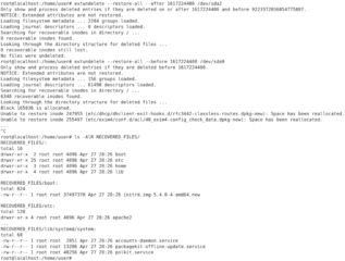 utility to recover deleted files from ext3/ext4 partition
