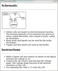 Schematic for a school activity