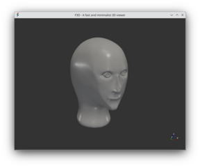 fast and minimalist 3D viewer