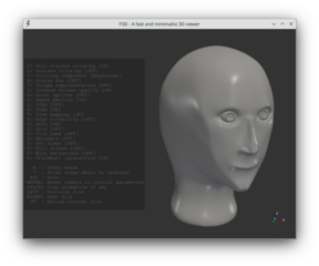 fast and minimalist 3D viewer