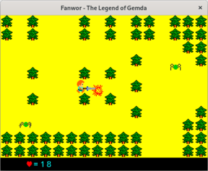 top-down action-adventure game similar to Zelda