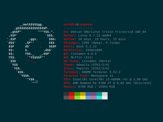 neofetch-like tool for fetching system information