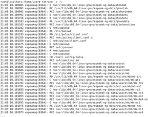 report system wide file access events