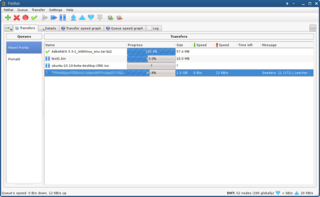 multi-protocol download manager, feature rich and extensible via plugin