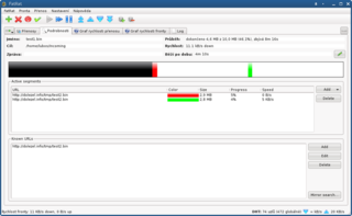 multi-protocol download manager, feature rich and extensible via plugin