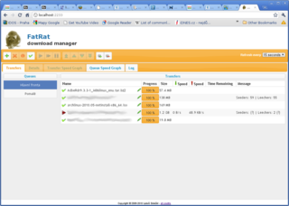 multi-protocol download manager, feature rich and extensible via plugin