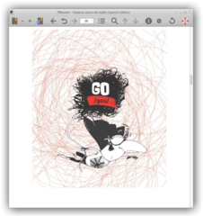 Reading a book with FBreader 