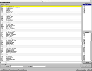graphical frontend for running FlightGear