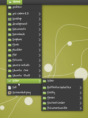 browse and open files on your computer from the GNOME panel