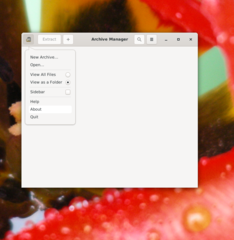 archive manager for GNOME