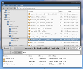 archive manager for GNOME
