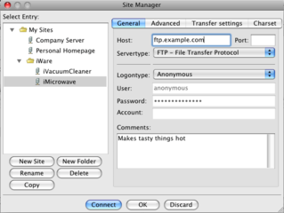Full-featured graphical FTP/FTPS/SFTP client