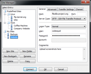 Full-featured graphical FTP/FTPS/SFTP client