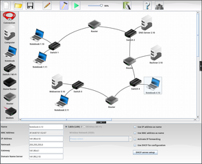 educational network simulator