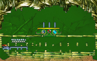 puzzle game about witty fish saving the world sokoban-style