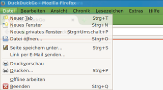 Firefox german translations