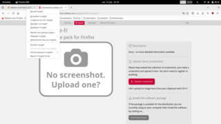 French language pack for Firefox