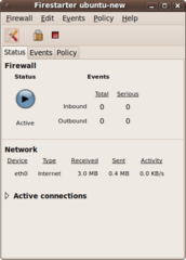 GTK program for managing and observing your firewall