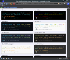 friendly interactive shell