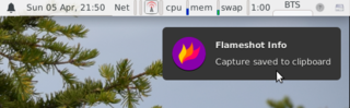 flameshot full -c