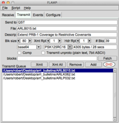 ham radio Amateur Multicast Protocol application