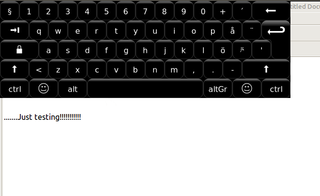 extensible and scalable virtual keyboard for X