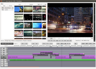 non-linear video editor
