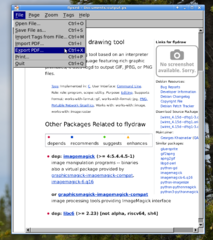WYSIWYG pseudo PostScript editor