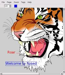 WYSIWYG pseudo PostScript editor