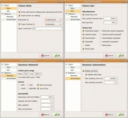 GTK-based BitTorrent client