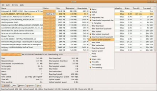 GTK-based BitTorrent client