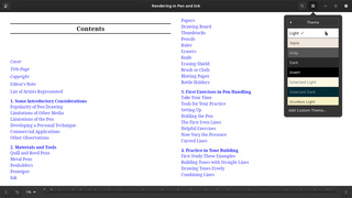 simple and modern ebook viewer