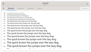 Font Viewer 