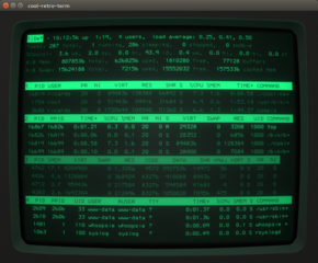monospaced font based on IBM 3270 terminals