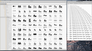 465 free TrueType fonts by Brian Kent