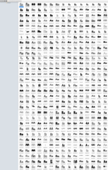 465 free TrueType fonts by Brian Kent